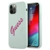 Guess GUHCP12MLSVSBF iPhone 12/12 Pro 6,1 niebieski fuksja/blue fuschia hardcase Silicone Vintage